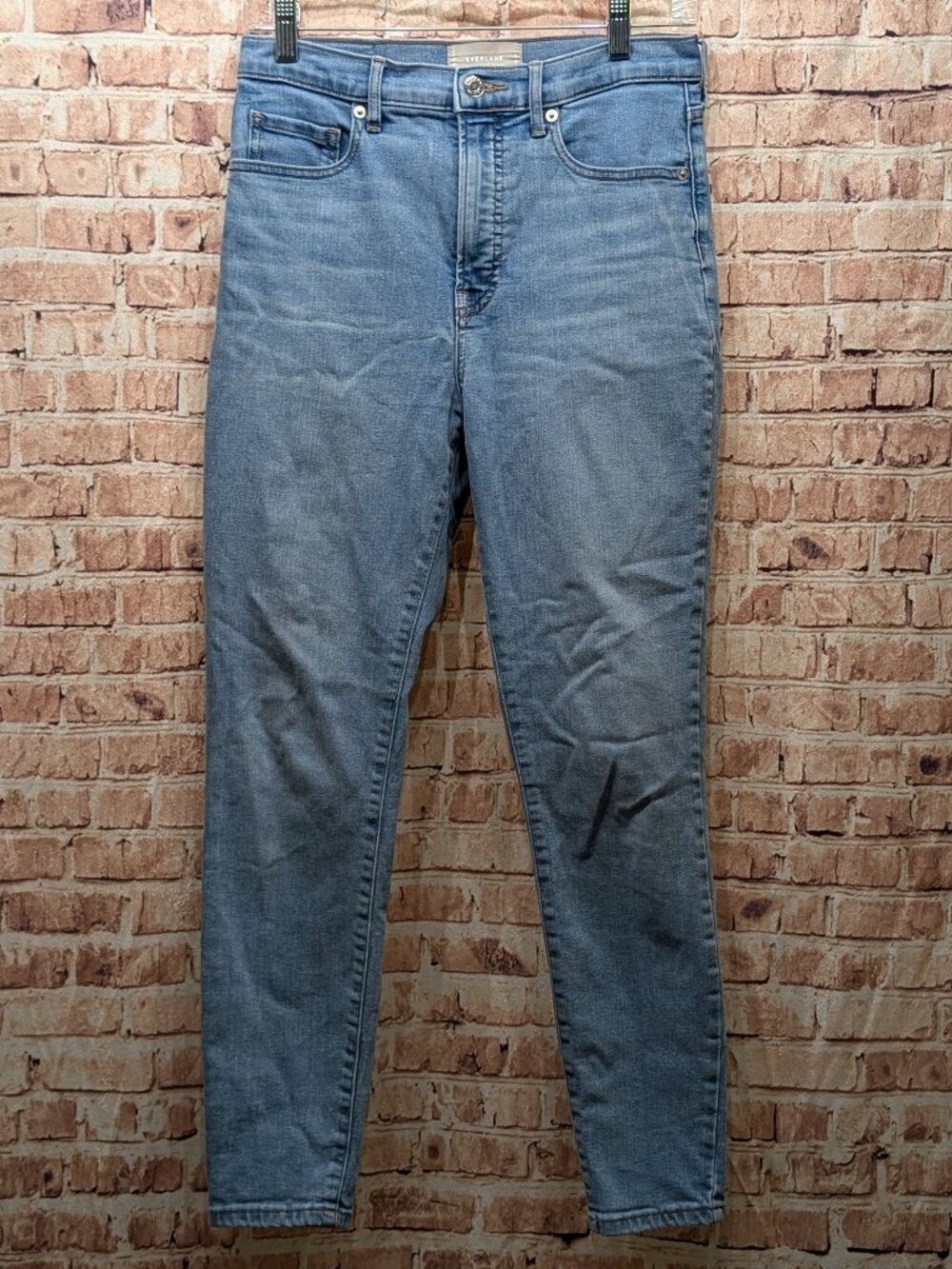Everlane The High-Rise Skinny Jeans Classic Light Wash Size 29 Regular